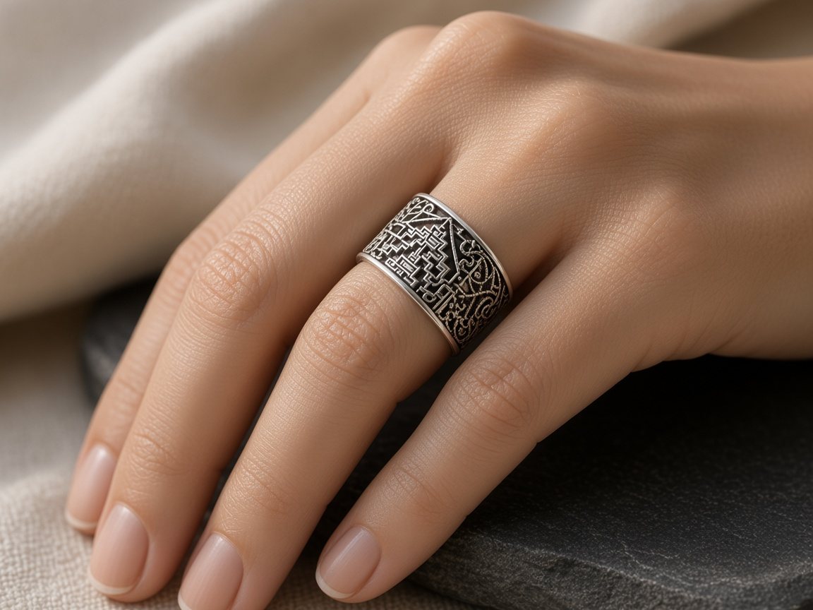 Anillo Tampu en mano
