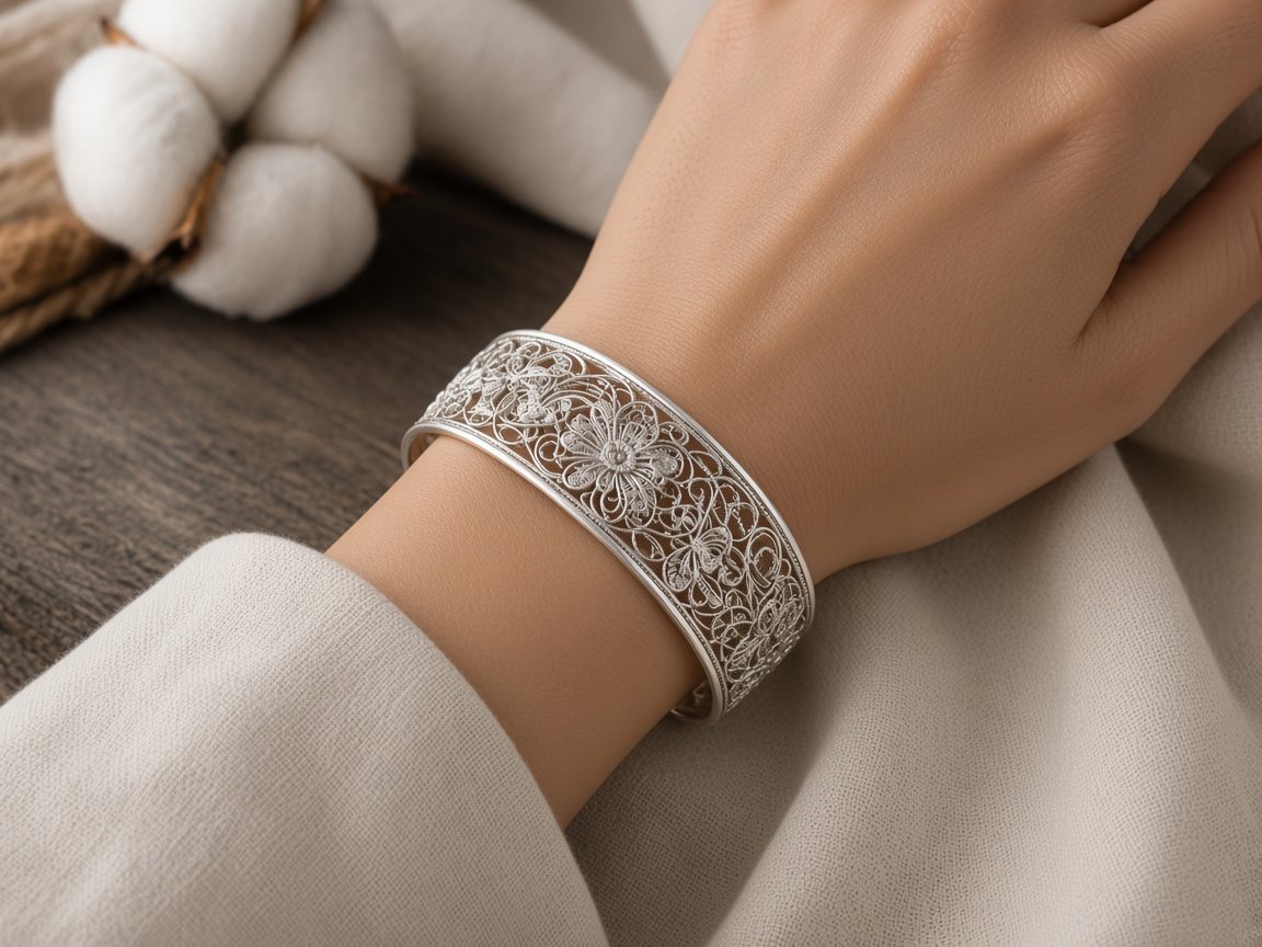 Pulsera Raymi en muñeca