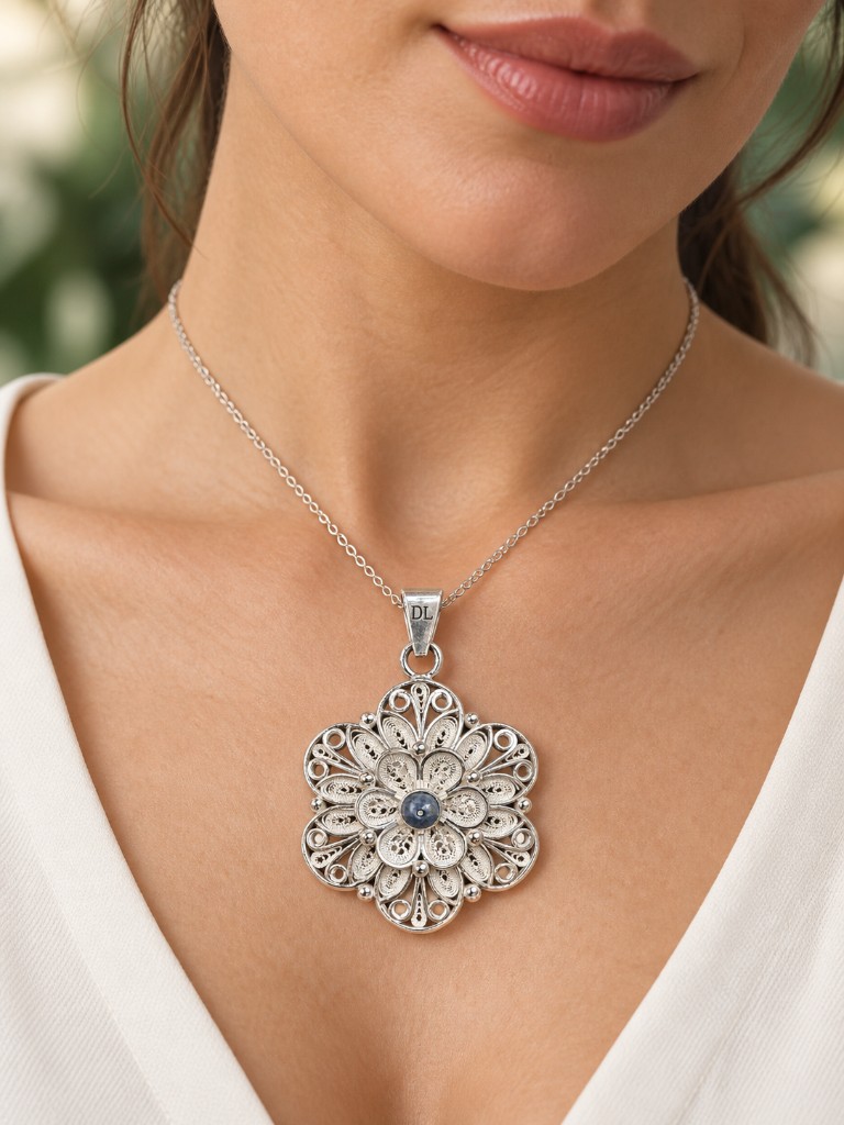 Collar Qocha en cuello